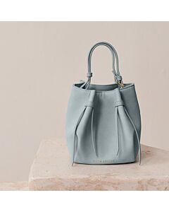 Katie Loxton Celina Mini Suedette Bucket Bag - Blue Mist Suede